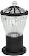 Keskor Lamp Lattern Outdoor IP44 for Socket E27 Black