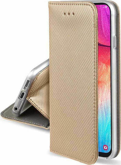 Smart Magnet Buchen Sie Synthetisches Leder Gold (Poco M3 / Redmi 9T)