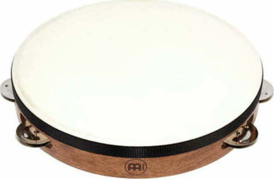 Meinl Meinl Traditionelles Ziegenleder Holz Tamburin 10 Zoll Mit Natürlich Leder