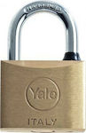 Yale Bronze Padlock Brass with Key 60mm 1pcs