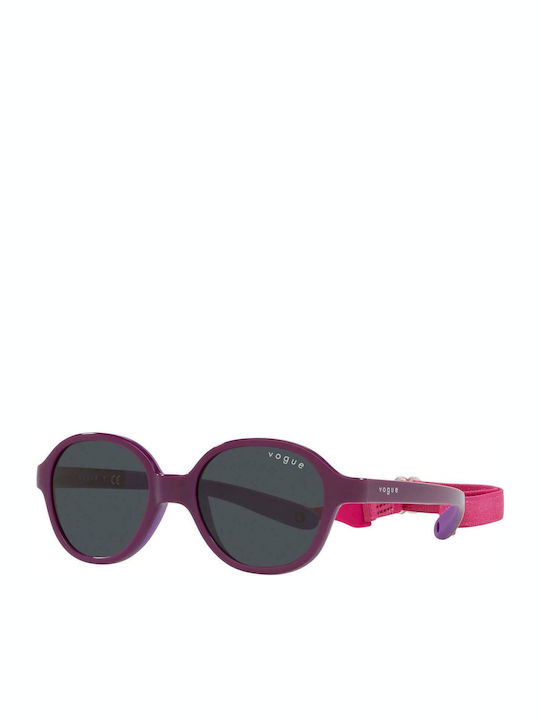 Vogue Versace Kinder-Sonnenbrillen Rund Rosa