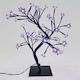 Eurolamp Christmas Decorative Illuminated Cherry Metal Tree Natural Appearance 42cm IP44 Electric Black