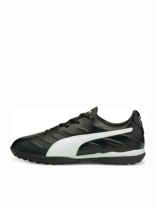 Puma King Pro 21 TT Χαμηλά Ποδοσφαιρικά Παπούτσια με Σχάρα Μαύρα