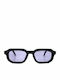 Gast PAI Unisex Sunglasses with Plastic Frame PA05 Matter Black / Purple PA05