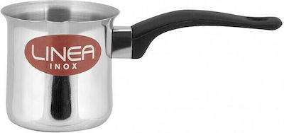 Venus Coffee Pot made of Stainless Steel Linea Νο2 in Silver Color