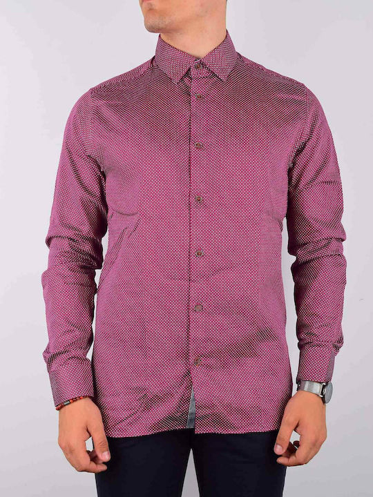 Ted Baker Hemd Burgundisch Ted Baker Hemd Burgundisch