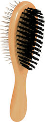 Trixie Wood Dog Brush for Misc Hair Lengths for Coat Grooming