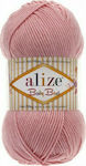 Alize Fir de tricotat Sintetic Baby Best 161 Ροζ 240m 100gr Best-161