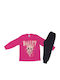 Pretty Baby Kinder Schlafanzug Winterlich Fuchsie