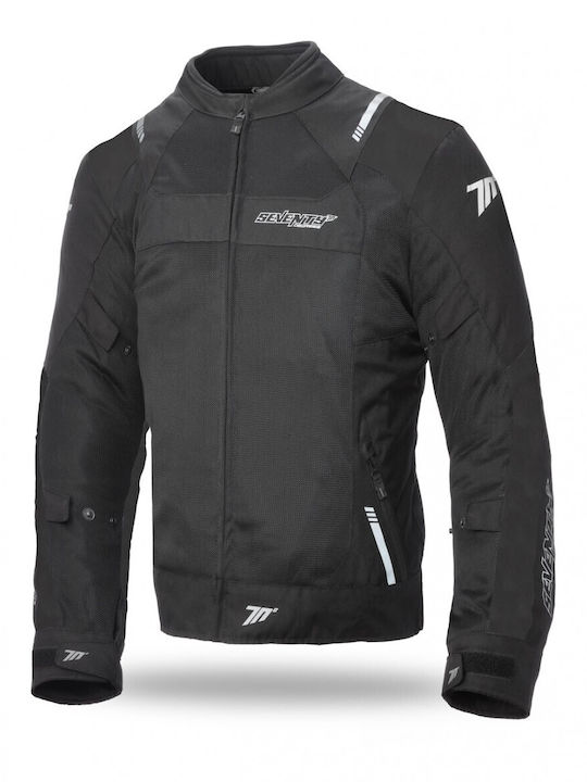 Seventy Degrees SD-JR52 Men's Summer Riding Jacket Black