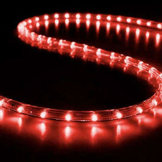 Φωτοσωλήνας 1500 Glühbirnen 220V Rot 50m IP44