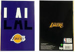 Back Me Up Notebook Ruled B5 Lakers / Golden State 1pcs (Μiscellaneous Designs/Colors)