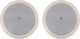 Granite TOP-TWO-65-PLUS Ηχεία Οροφής (Ζεύγος) Λευκά