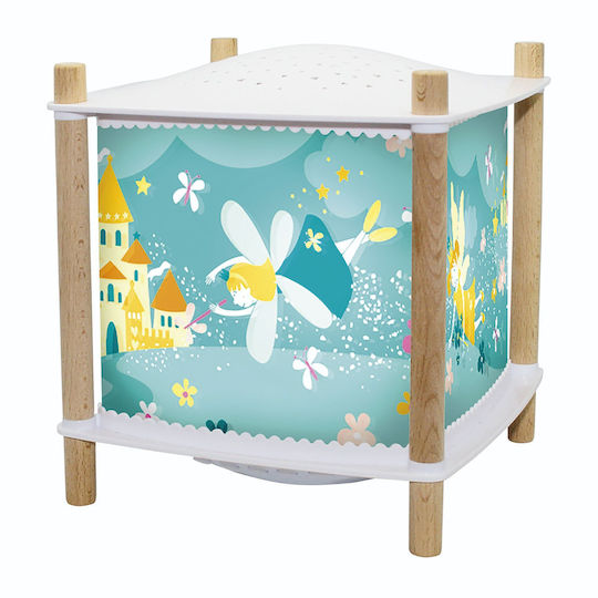 Trousselier Led Περιστρεφόμενο Παιδικό Φωτιστικό Projector Princess με Προβολή Αστεριών Πολύχρωμο