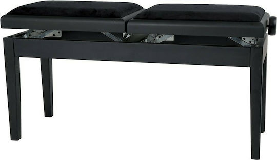 Gewa Deluxe Double Bench За табуретка Пиано Регулируемо М44xШ29xВ45-58см