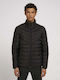 Tom Tailor Men's Puffer Jacket Black