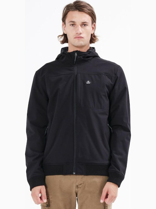 Winter Jacket Bomber Windproof Black