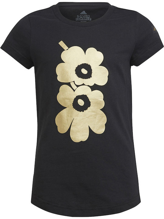 adidas Tricou pentru copii Negru Performance