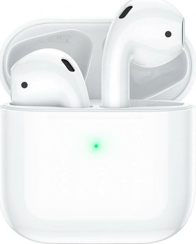 Borofone BW02 Plus Earbud Bluetooth Handsfree Ακουστικά με Θήκη ...