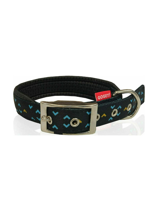 Pet Interest Motivo Dog Collar Nero XXLarge 25mm x 60cm