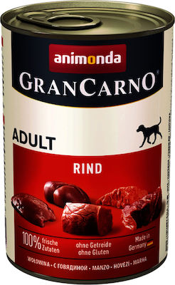 Animonda Grancarno Umedă pentru Câini Câine cu Carne de vită în Conservă 1 x 400gr.