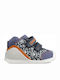 Anatomical Suede Kids Boots with Velcro Multicolored