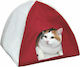 Kerbl Nest Cat Red 40x40x35cm 82582