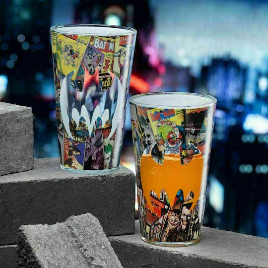 Paladone Batman Water Glass from Glass 400ml