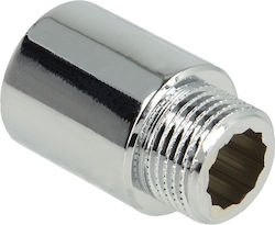 Interflex Ρακόρ Σύνδεσης Σωλήνα Messing 1/2" Männlich/weiblich L20EXT 151357
