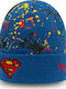 Superman Kinder Mütze Gestrickt Blau