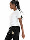 Damen Sportlich T-Shirt Weiß