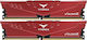 TeamGroup T-Force Vulcan Z 16GB DDR4 RAM mit 2 Modulen (2x8GB) und Geschwindigkeit 3200 für Schreibtisch