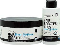 Imel Hair Booster Lotion Αναδόμησης για Όλους τους Τύπους Μαλλιών με Κερατίνη 600ml