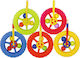 Slide Toy Συρόμενη Ρόδα with Sounds for 12++ Months (Various Designs/Assortments of Designs) 1pc