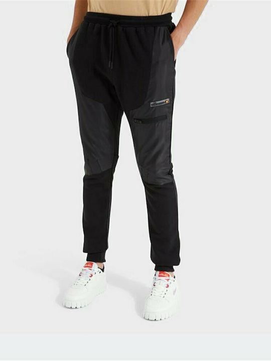 Pila Jogginghose mit Gummizug Schwarz