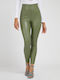Priscilla Women's Long Everyday Legging High Waisted Green