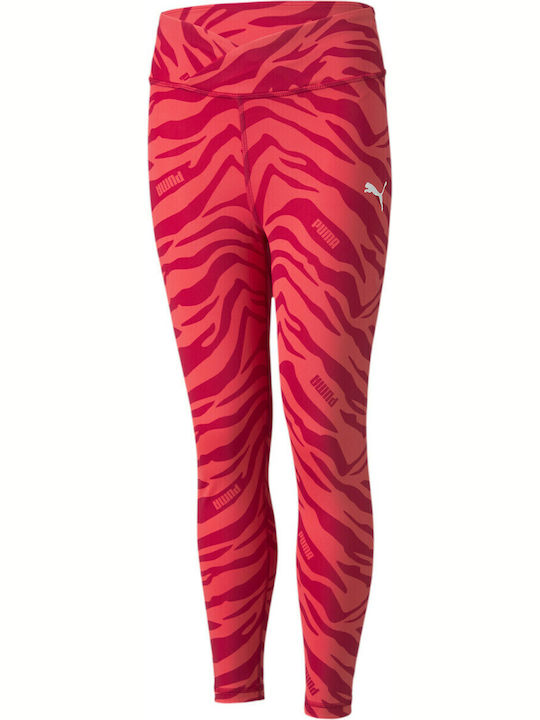 PUMA Kids Legging Sports Long Red