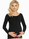 PeeKaBoo 1708 Maternity Top Black