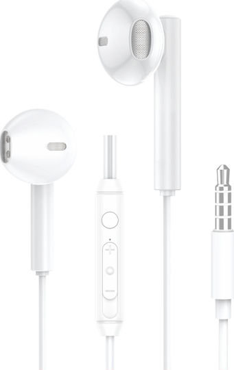 Leewello EJ-055 În ureche Handsfree cu Mufă 3.5mm Alb