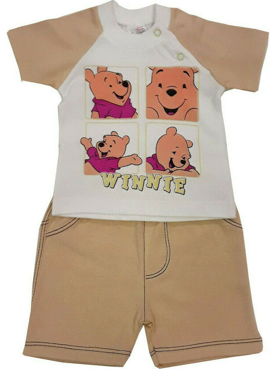 Beboulino Kids' Pajamas Summer Orange