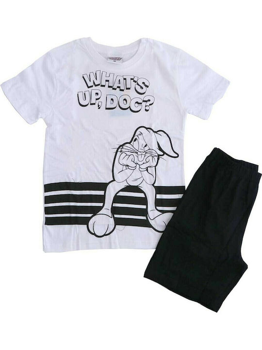 Warner Bros Kids' Pajamas Summer White