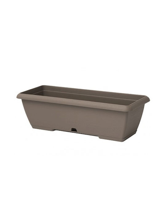 Plastecnic Terrae Blumenkasten Kunststoff Beige...