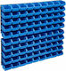 vidaXL Plastic Tool Bin Organiser 96pcs