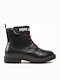 Hatton Kids Boots with Velcro Black