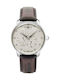 Zeppelin Captain's Line Men's Watch 43mm Chronograph Automatic with Brown Leather Strap