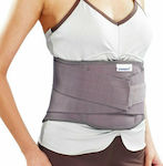 Conwell Deluxe Sacro Elastic Back Support Brace Gray