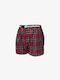 Clay Men's Boxer Charcoal Checkered