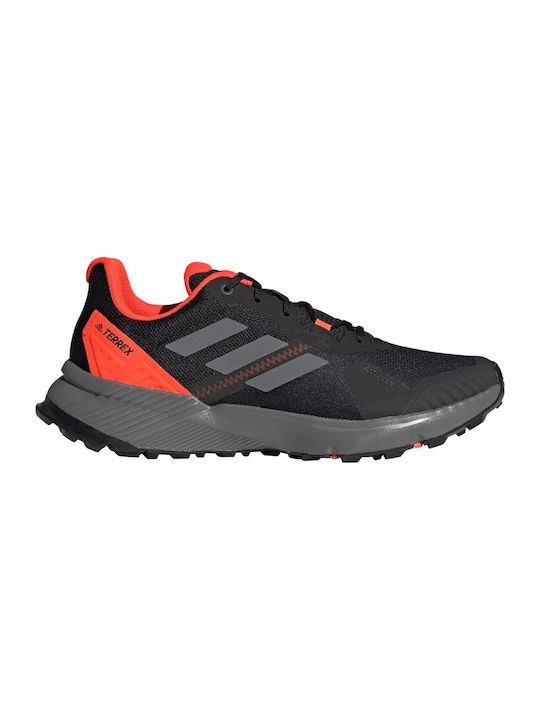 Terrex Soulstride Bărbați Pantofi sport Trail Running Core Black / Grey Four / Solar Red