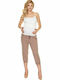 PeeKaBoo 0189 Maternity Sweatpants Cappuccino