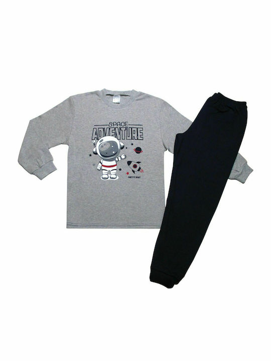 Pretty Baby Kinder Schlafanzug Winterlich Gray